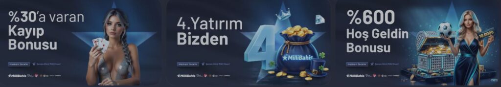 millibahis kayıp bonusu 