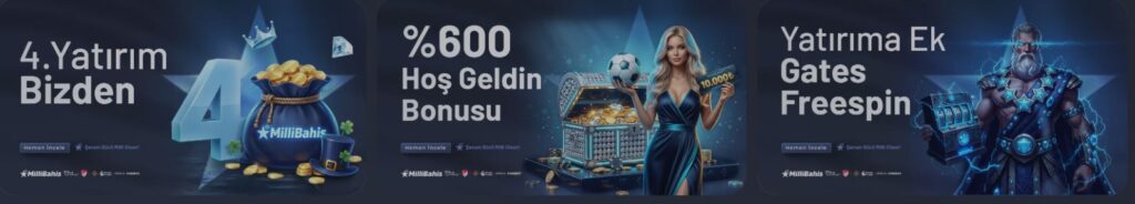 millibahis yatırım bonusu